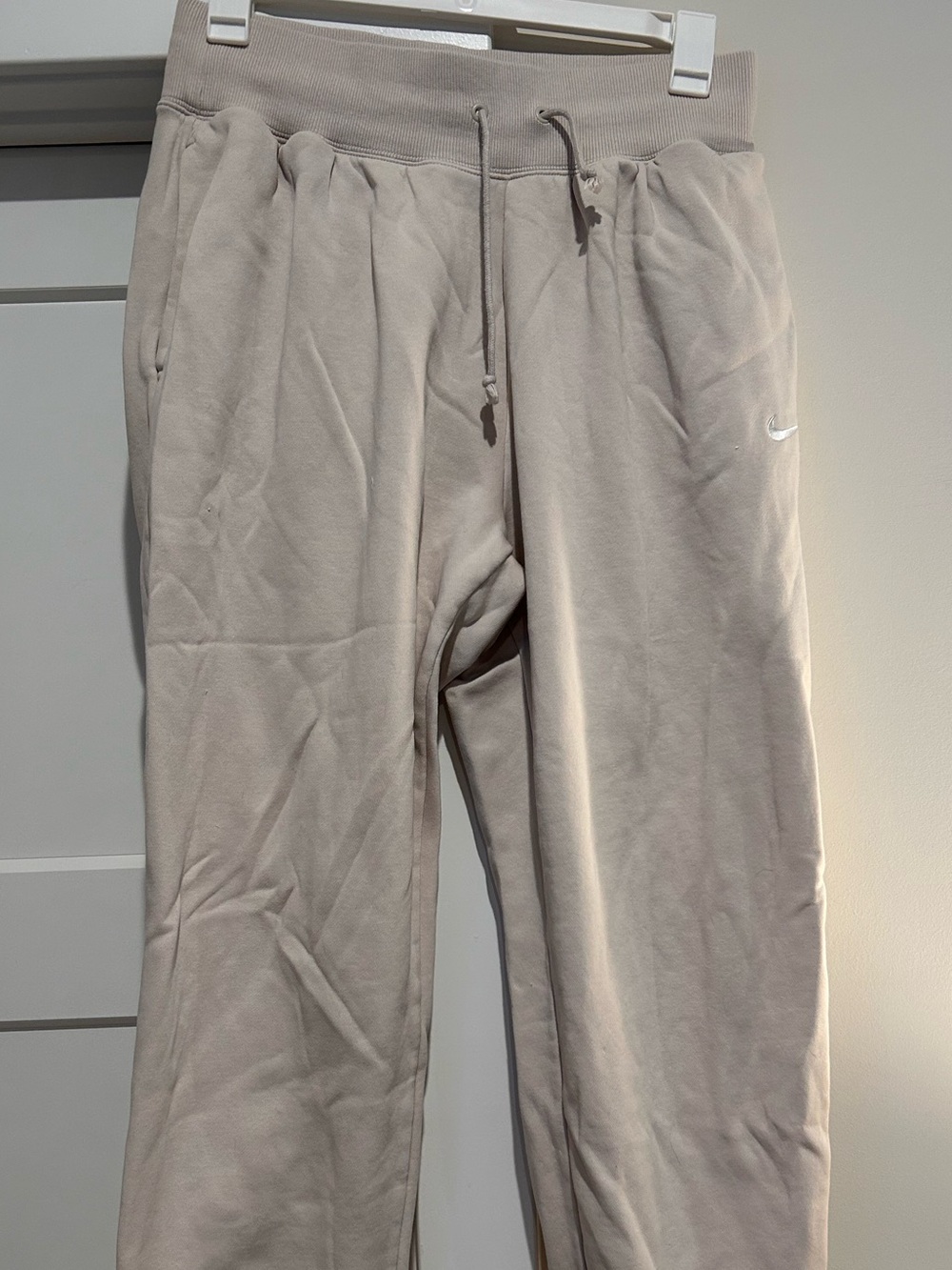 Nike Light Taupe Women's Fleece Joggers